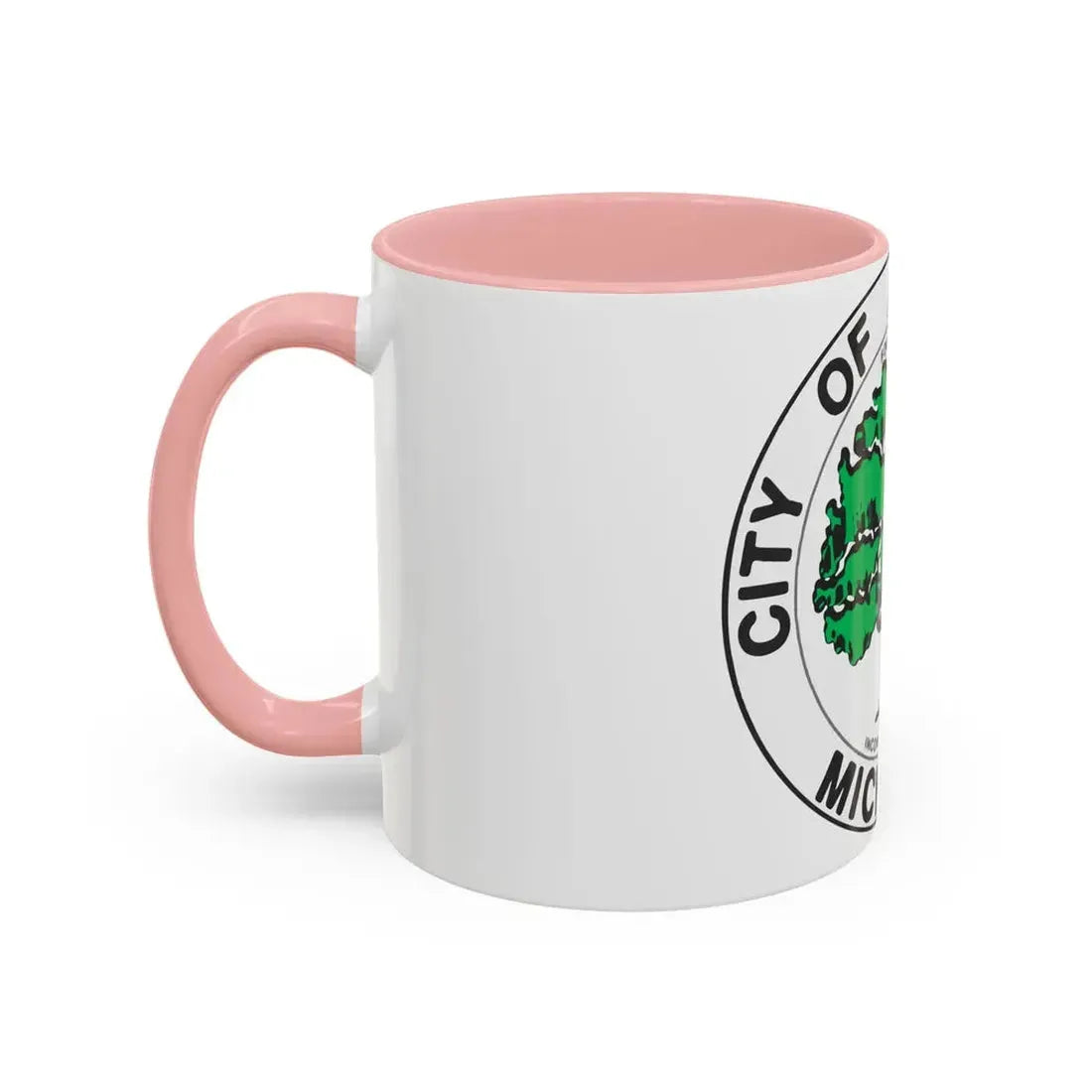 Seal of Ann Arbor Michigan - Accent Coffee Mug - Go Mug Yourself