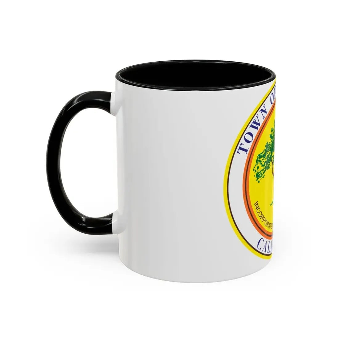 Seal of Atherton California - Accent Coffee Mug - Go Mug Yourself