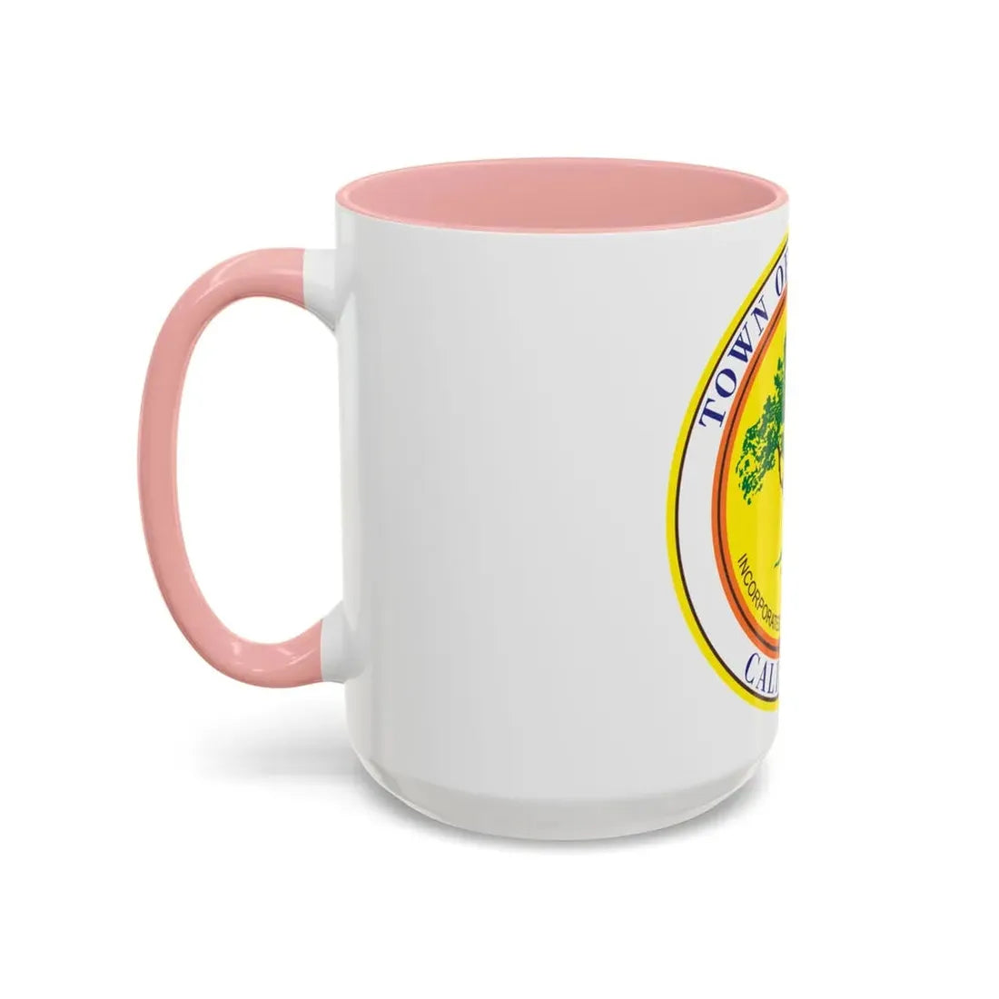 Seal of Atherton California - Accent Coffee Mug - Go Mug Yourself