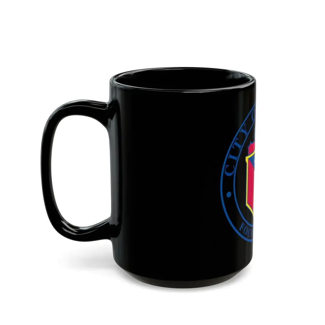 Seal of Austin TX - Black Coffee Mug - Go Mug Yourself
