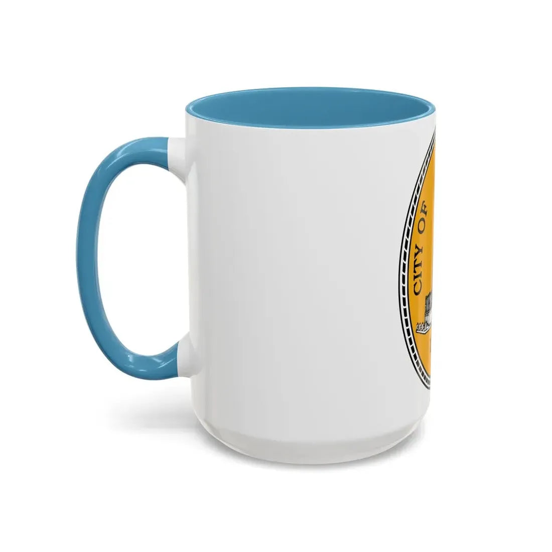 Seal of Baltimore Maryland - Accent Coffee Mug - Go Mug Yourself