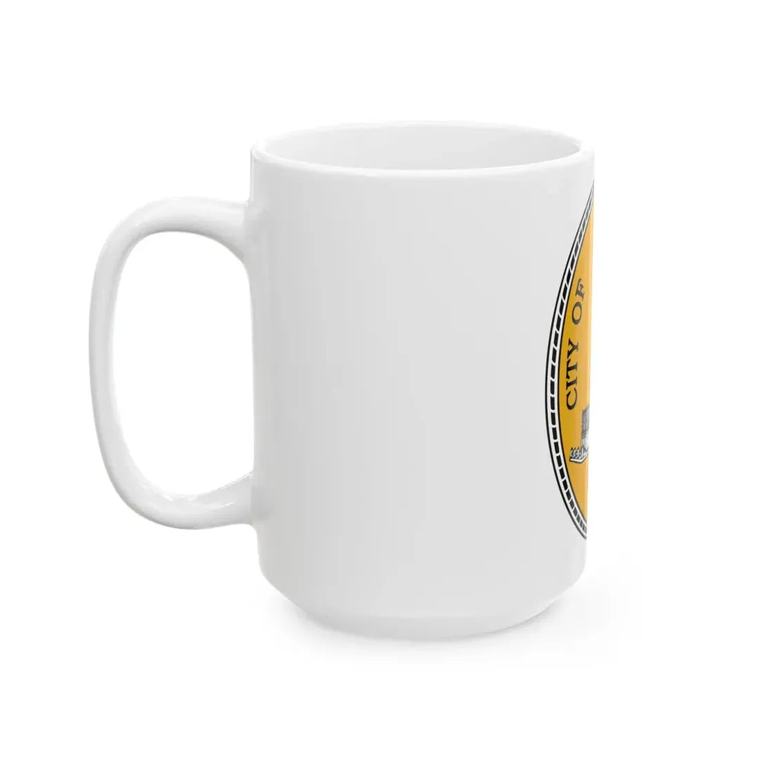 Seal of Baltimore Maryland - White Coffee Mug - Go Mug Yourself