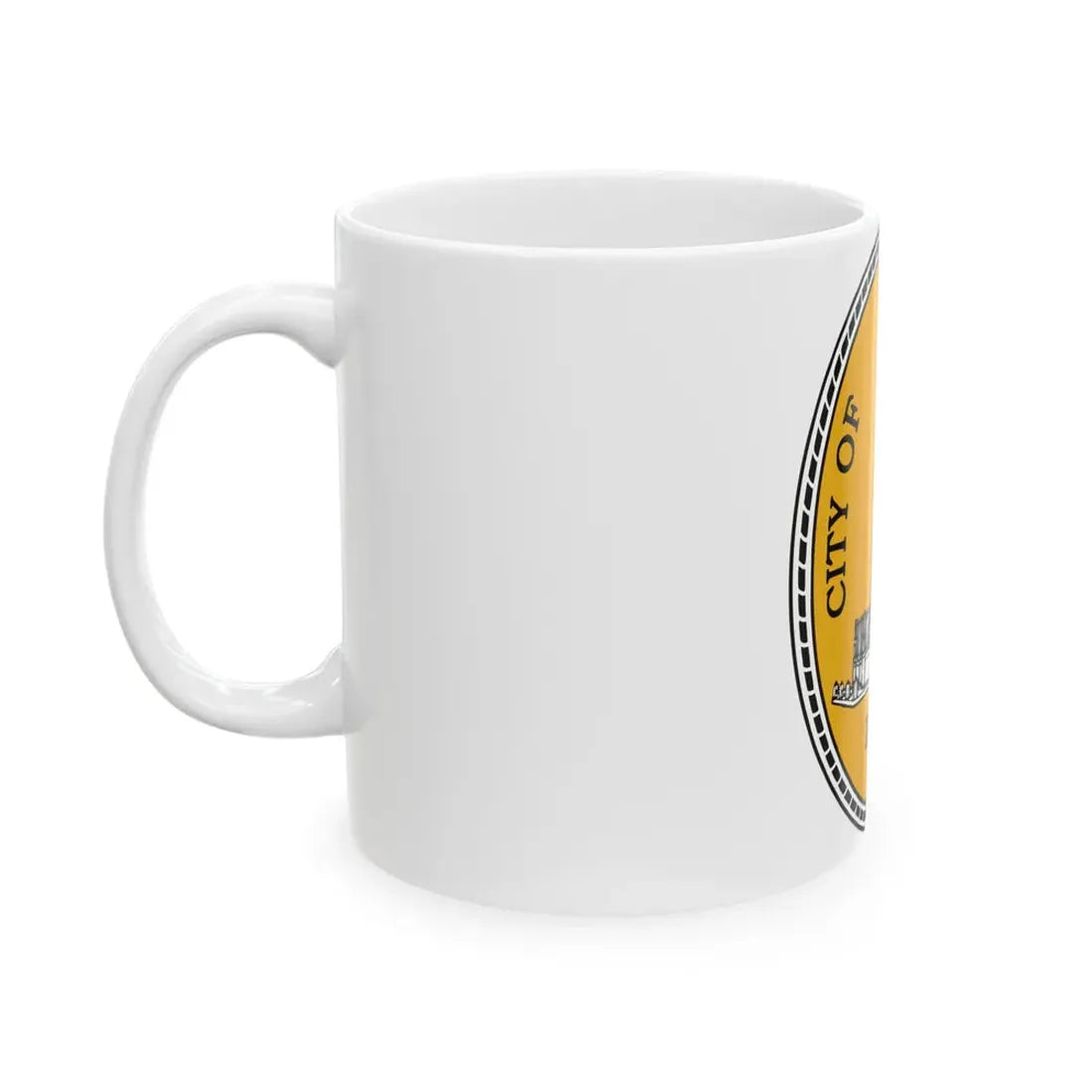 Seal of Baltimore Maryland - White Coffee Mug - Go Mug Yourself