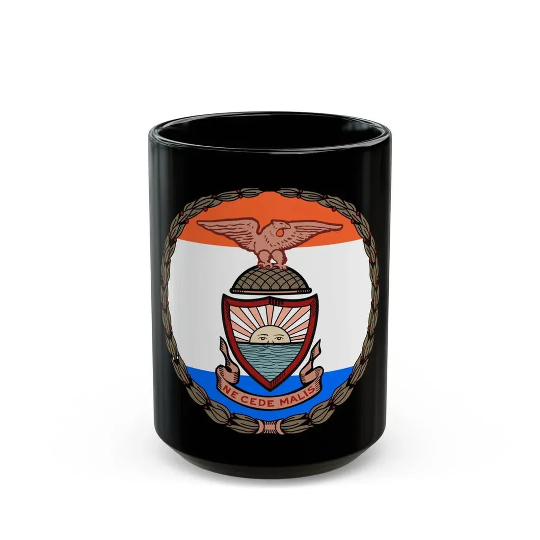 Seal of Borough of the Bronx - Black Coffee Mug 15oz - Go Mug Yourself
