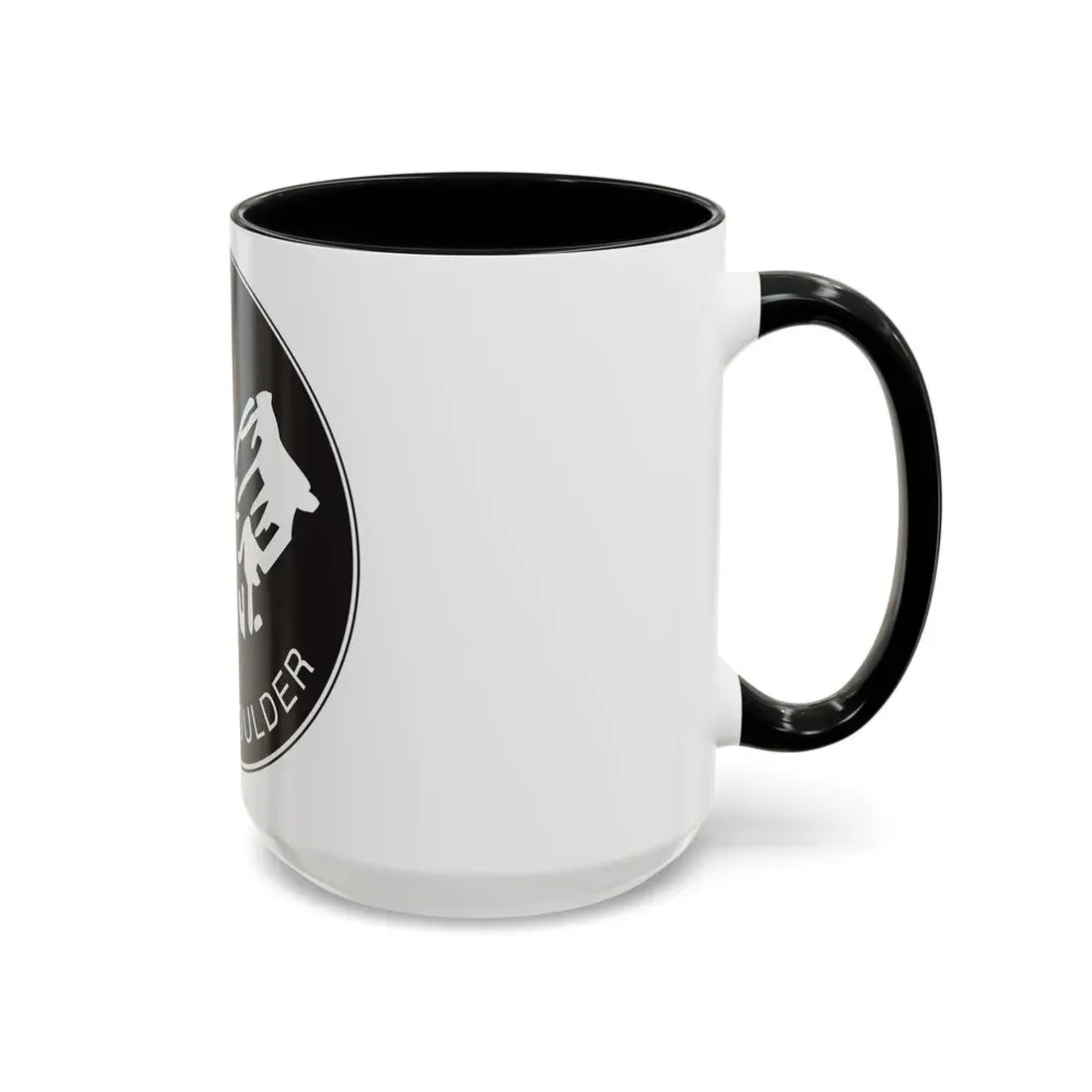 Seal of Boulder Colorado - Accent Coffee Mug - Go Mug Yourself
