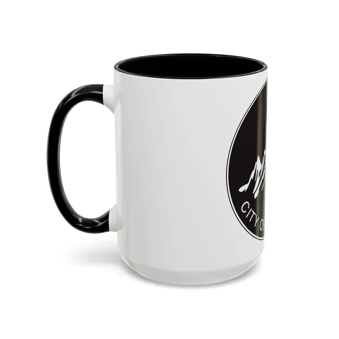 Seal of Boulder Colorado - Accent Coffee Mug - Go Mug Yourself