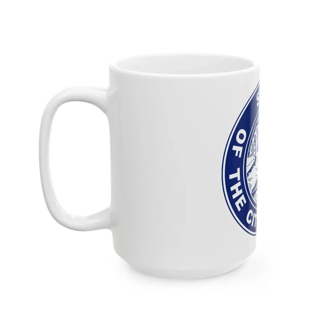 Seal of Buffalo New York - White Coffee Mug - Go Mug Yourself