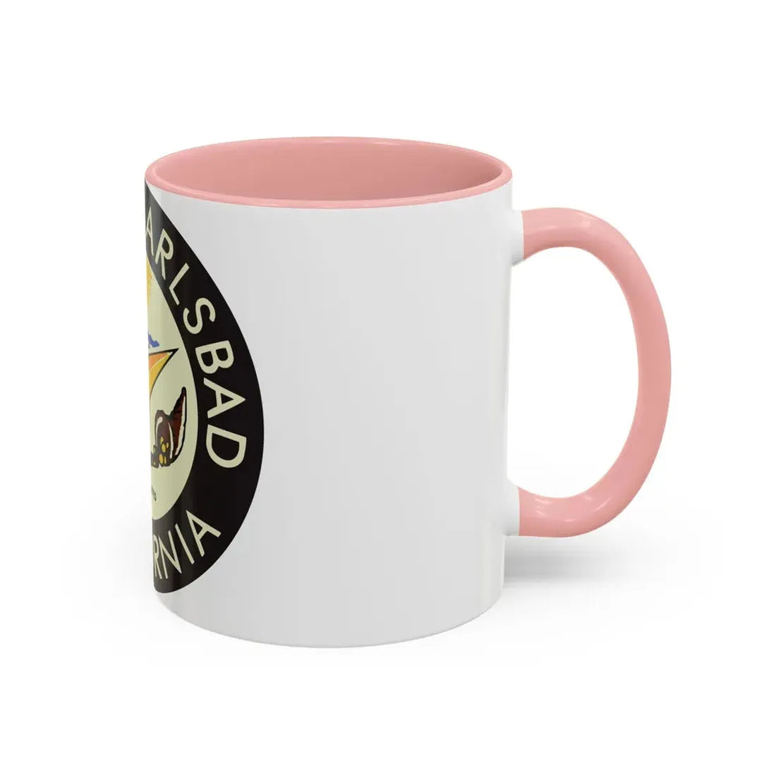 Seal of Carlsbad California - Accent Coffee Mug - Go Mug Yourself