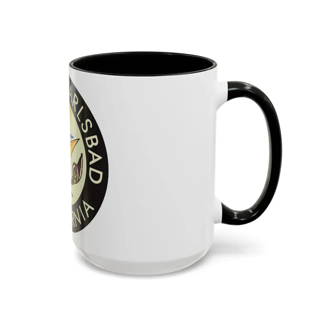 Seal of Carlsbad California - Accent Coffee Mug - Go Mug Yourself