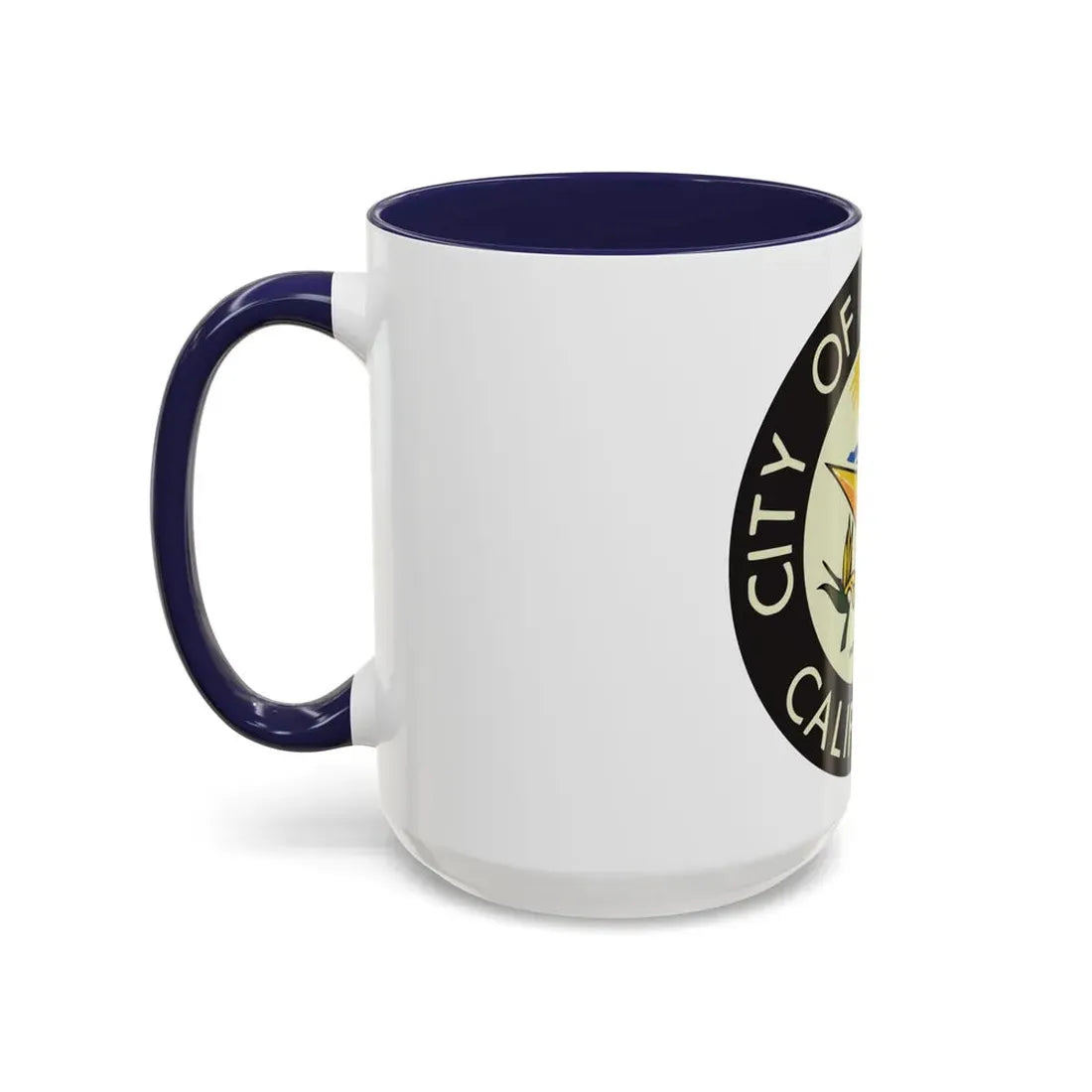 Seal of Carlsbad California - Accent Coffee Mug - Go Mug Yourself