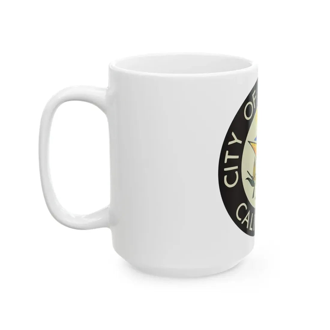 Seal of Carlsbad California - White Coffee Mug - Go Mug Yourself