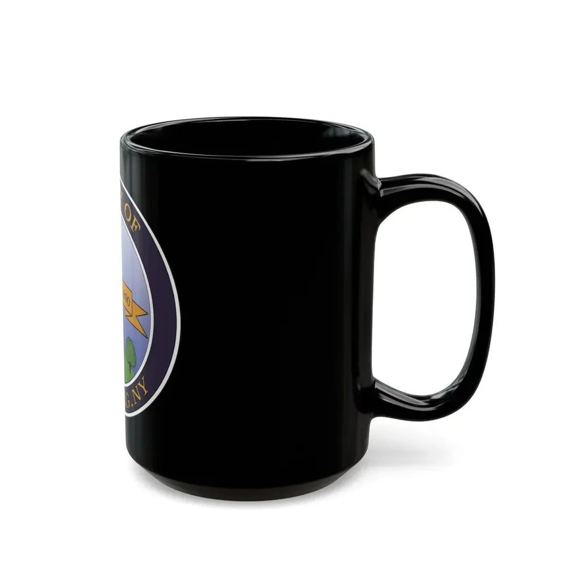 Seal of Corning NY - Black Coffee Mug - Go Mug Yourself
