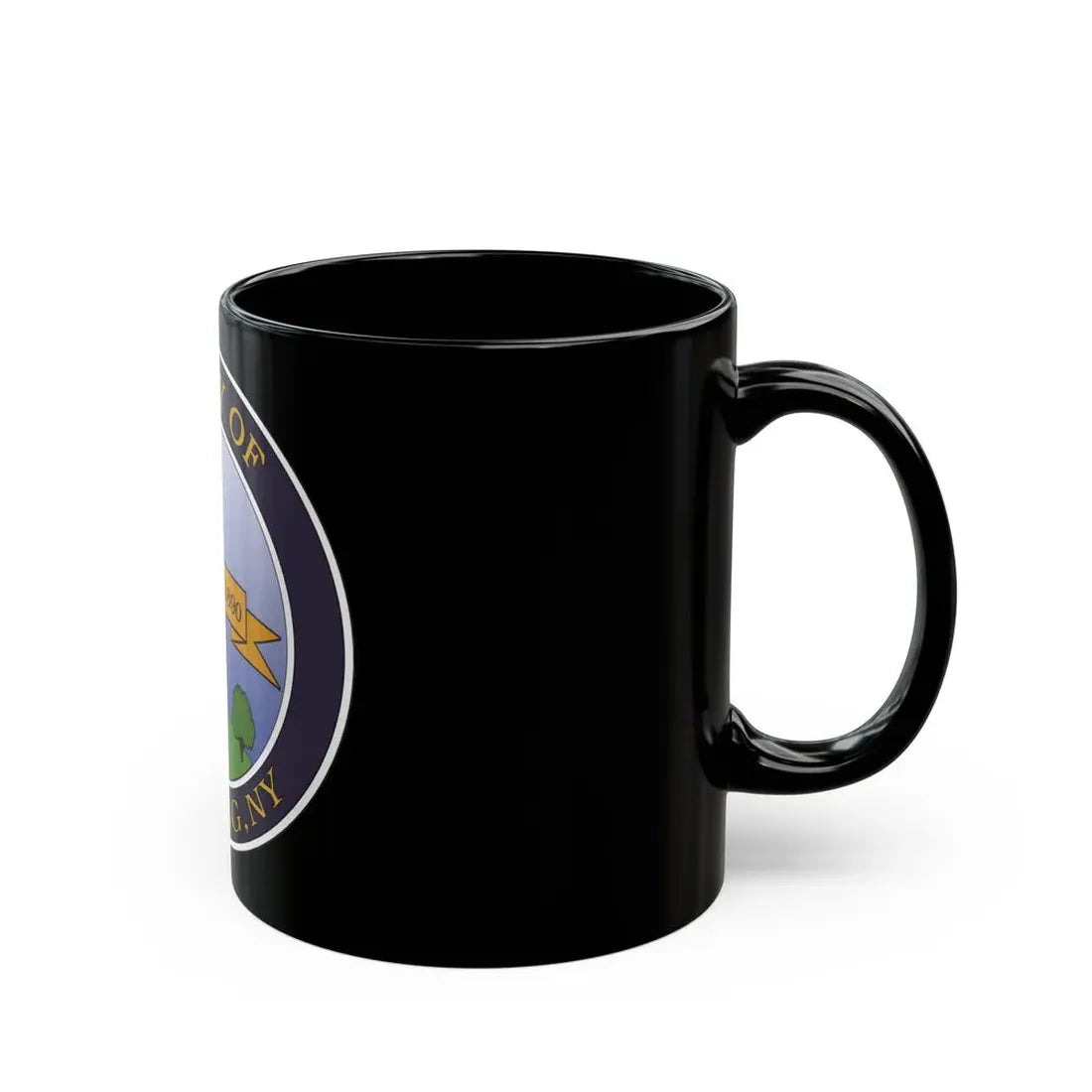 Seal of Corning NY - Black Coffee Mug - Go Mug Yourself