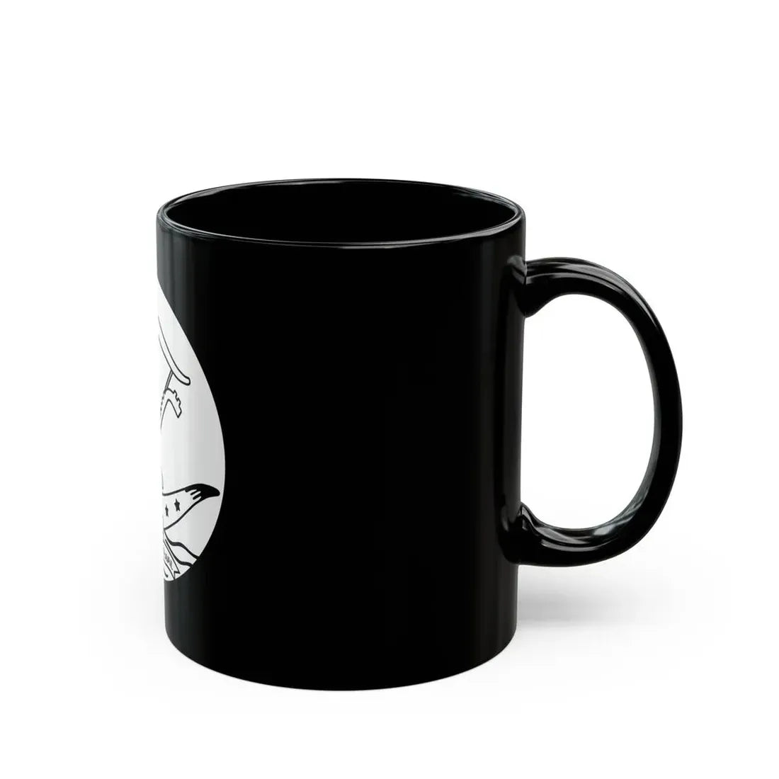 Seal of Dahomey - Black Coffee Mug - Go Mug Yourself