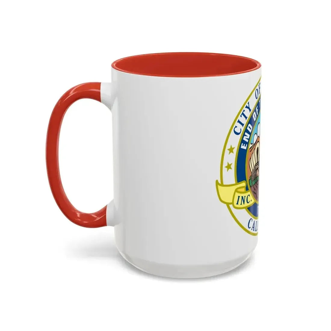 Seal of El Monte California - Accent Coffee Mug - Go Mug Yourself