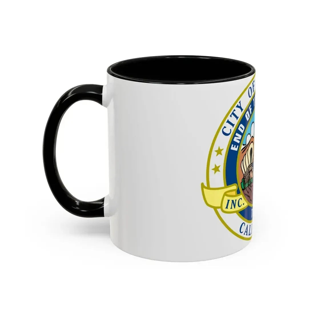 Seal of El Monte California - Accent Coffee Mug - Go Mug Yourself