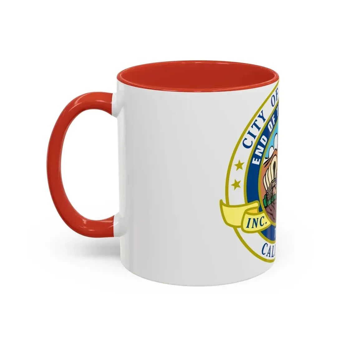 Seal of El Monte California - Accent Coffee Mug - Go Mug Yourself