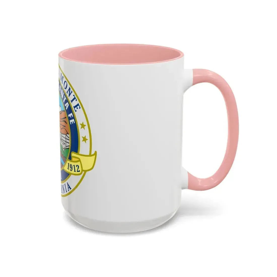 Seal of El Monte California - Accent Coffee Mug - Go Mug Yourself