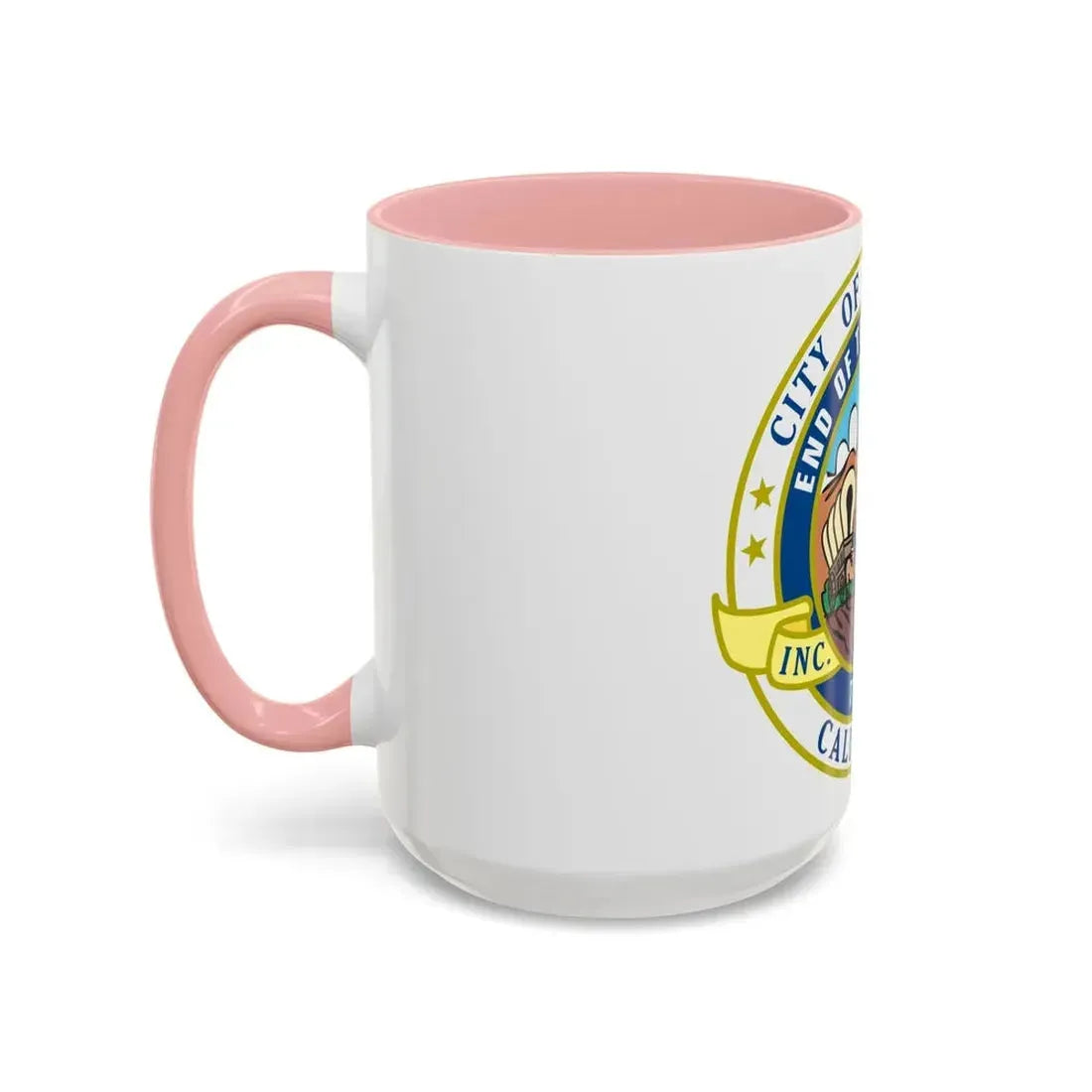 Seal of El Monte California - Accent Coffee Mug - Go Mug Yourself
