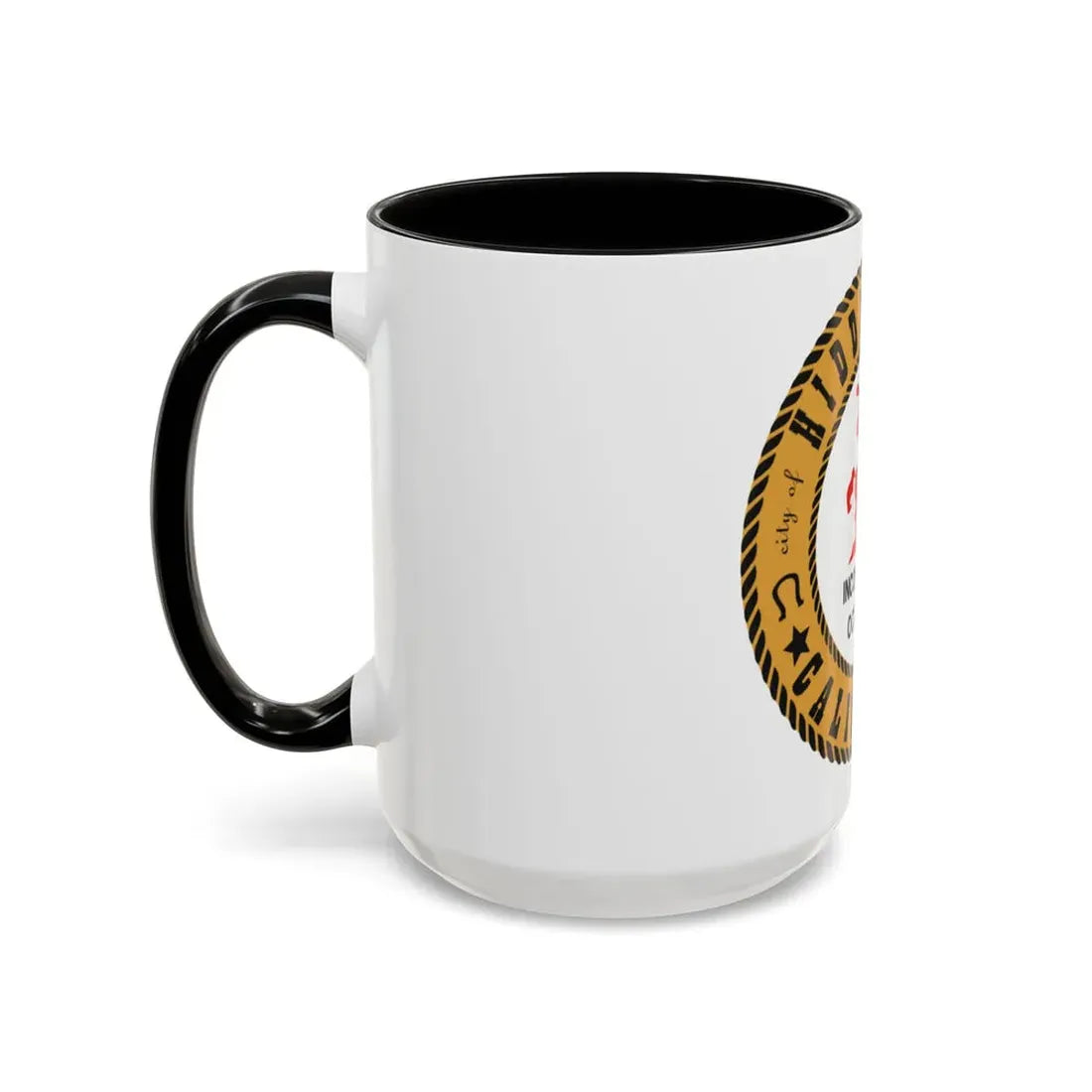 Seal of Hidden Hills California - Accent Coffee Mug - Go Mug Yourself