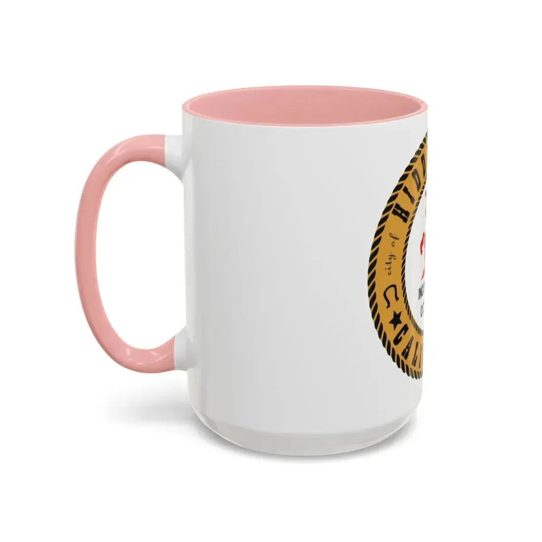 Seal of Hidden Hills California - Accent Coffee Mug - Go Mug Yourself