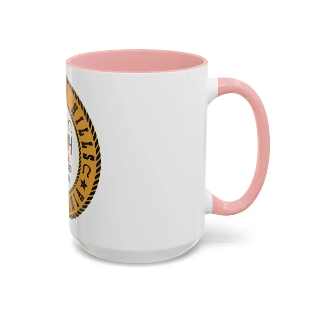 Seal of Hidden Hills California - Accent Coffee Mug - Go Mug Yourself