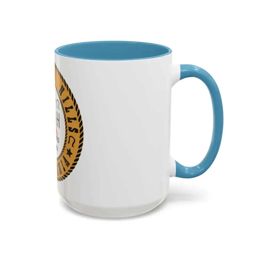 Seal of Hidden Hills California - Accent Coffee Mug - Go Mug Yourself