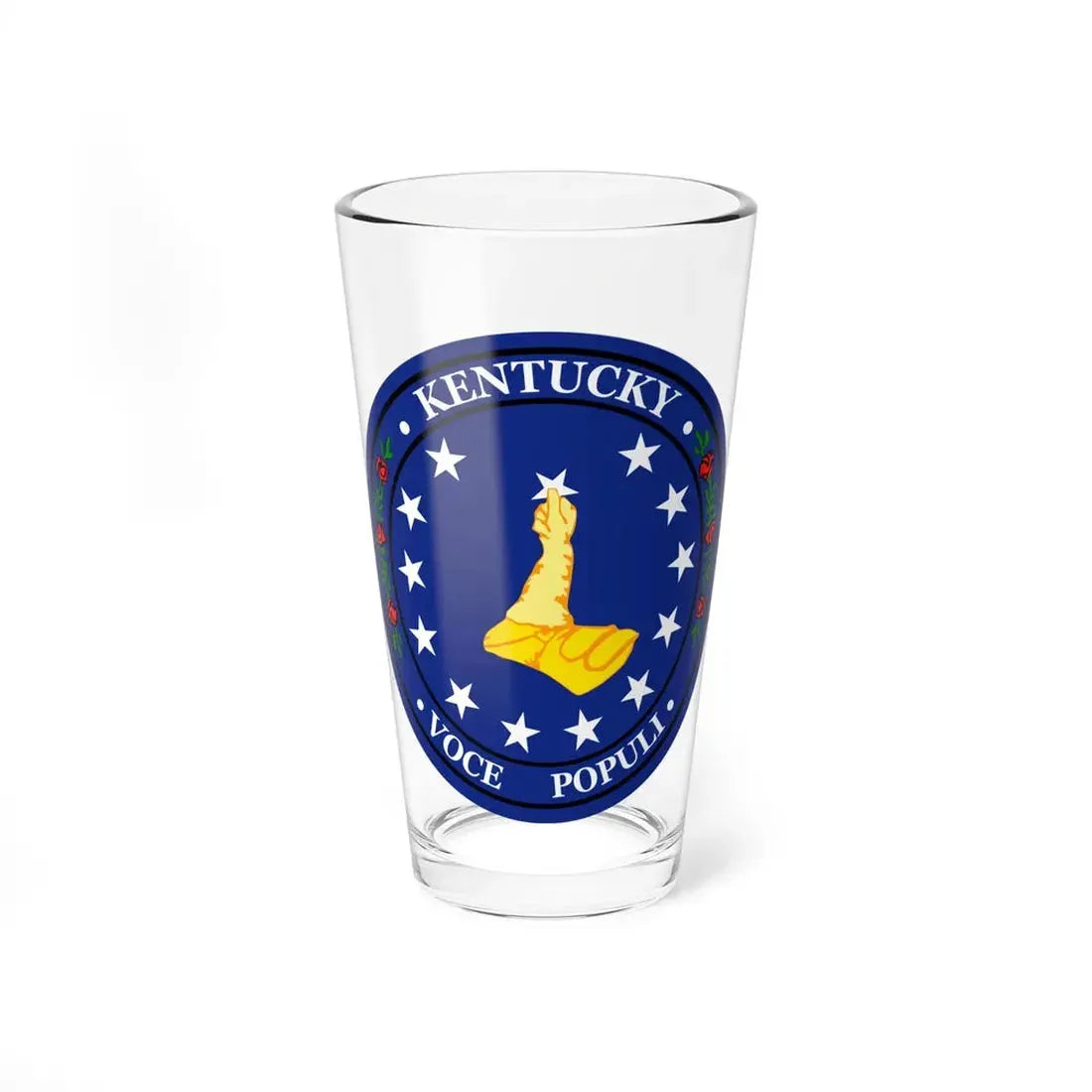 Seal of Kentucky Confederate Shadow Government - Pint Glass 16oz 16oz - Go Mug Yourself