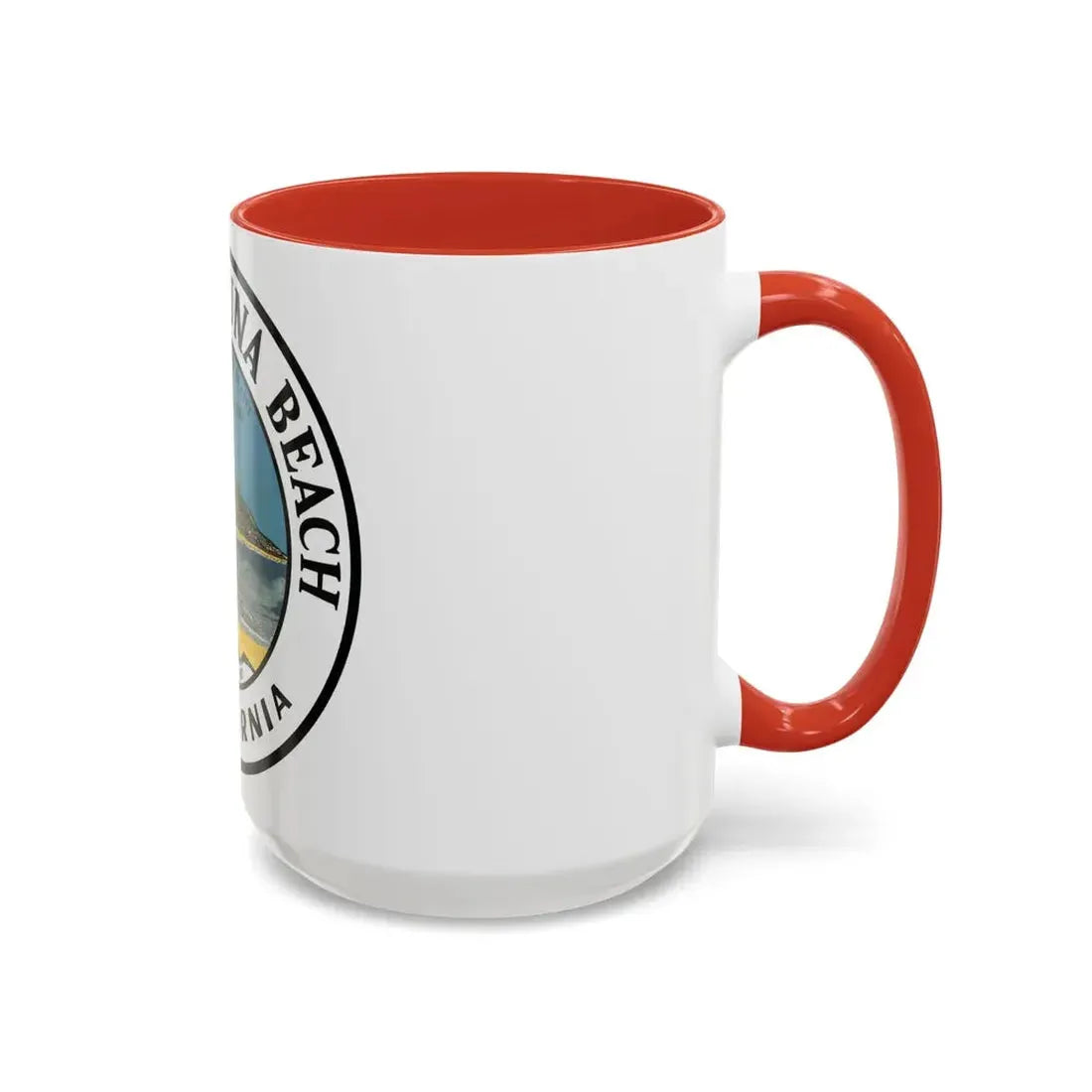 Seal of Laguna Beach California - Accent Coffee Mug - Go Mug Yourself