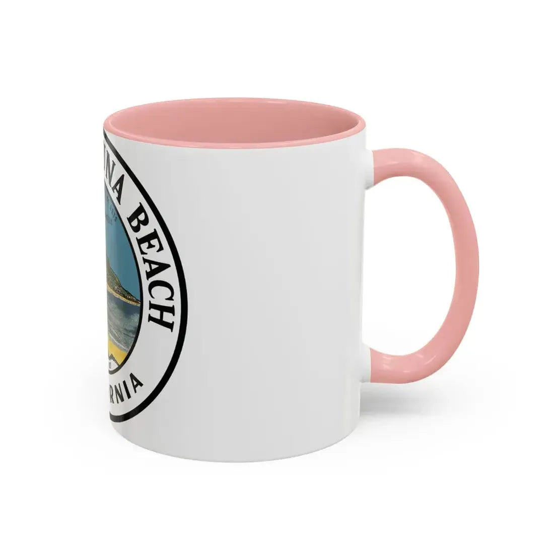 Seal of Laguna Beach California - Accent Coffee Mug - Go Mug Yourself