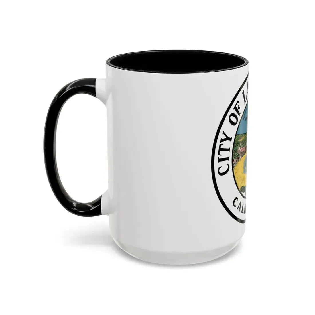 Seal of Laguna Beach California - Accent Coffee Mug - Go Mug Yourself