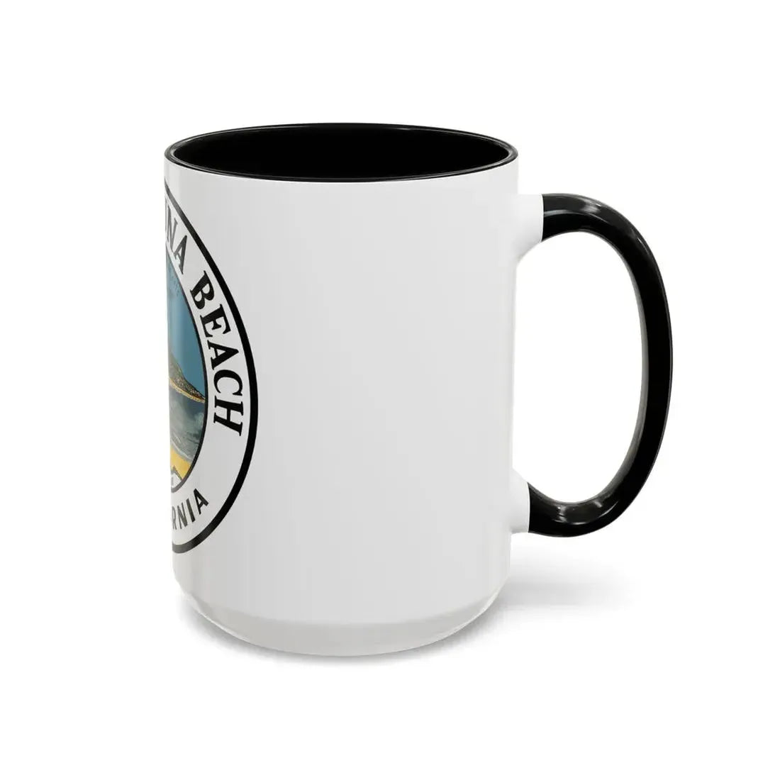 Seal of Laguna Beach California - Accent Coffee Mug - Go Mug Yourself