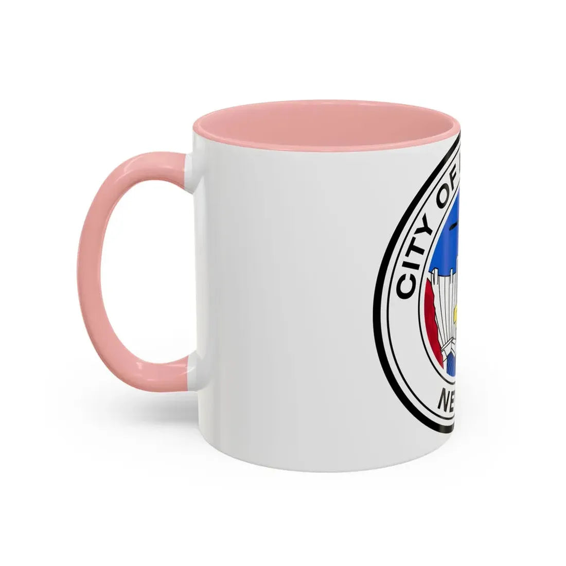 Seal of Las Vegas Nevada - Accent Coffee Mug - Go Mug Yourself