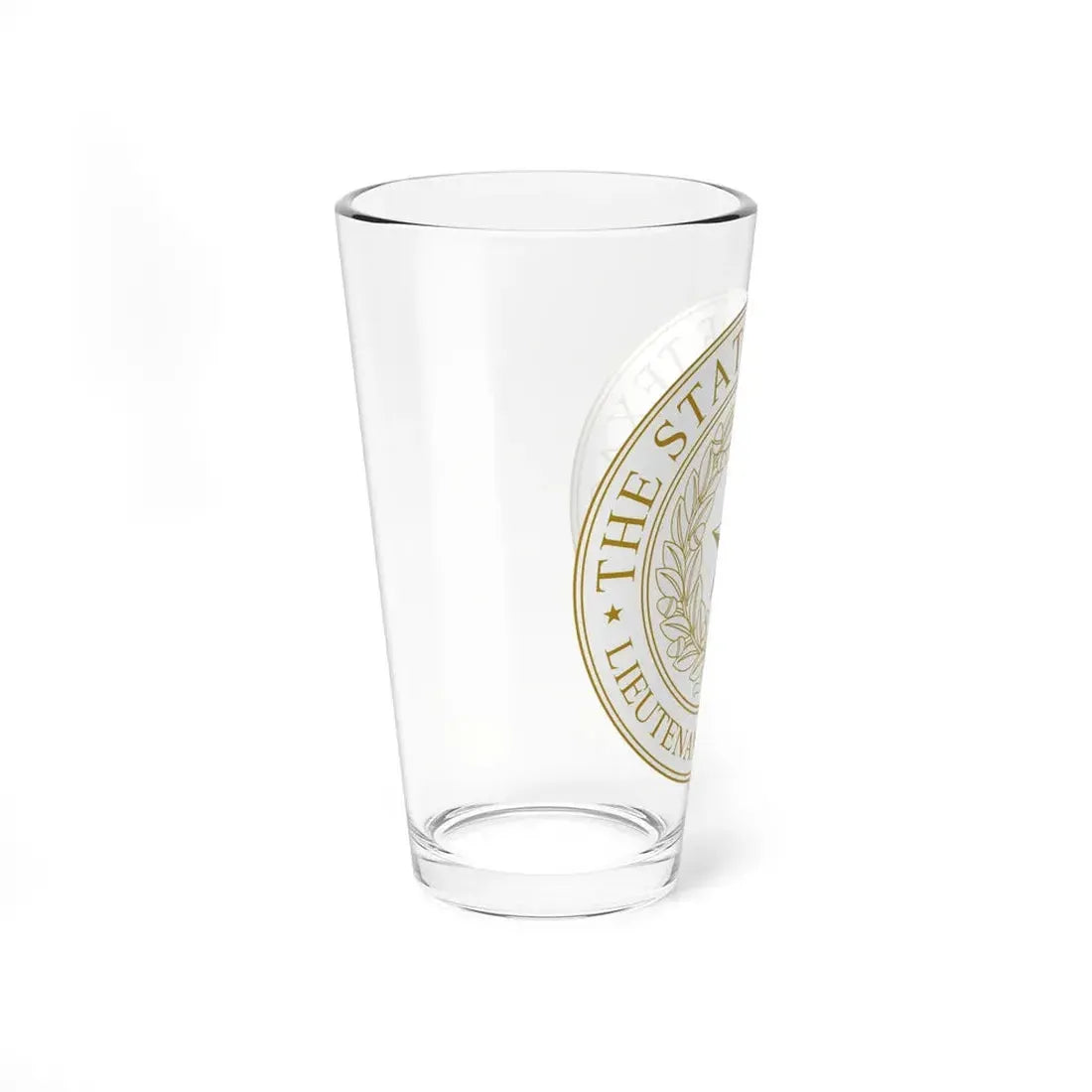 Seal of Lt Governor of Texas - Pint Glass 16oz - Go Mug Yourself