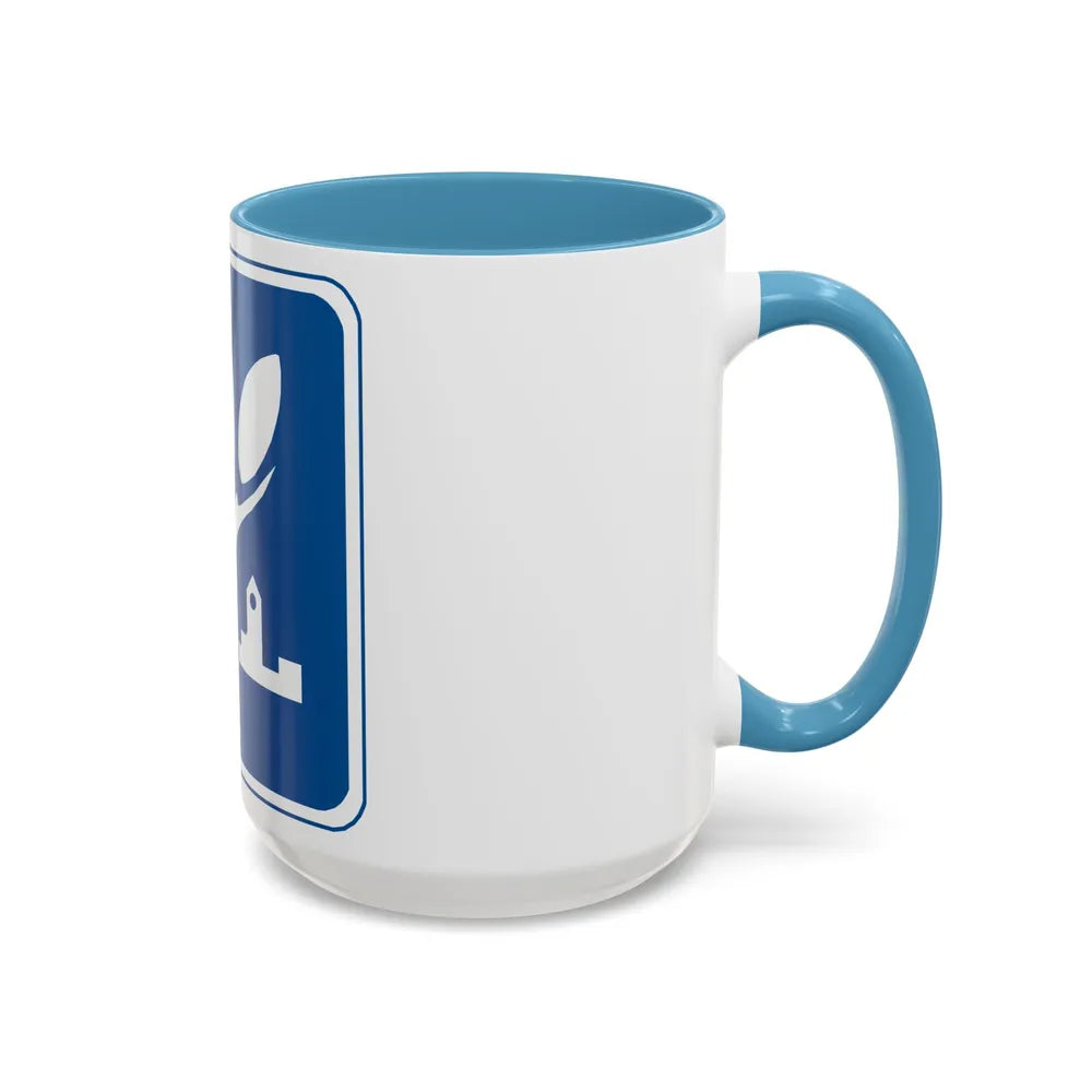 Seal of Naperville Illinois - Accent Coffee Mug-Go Mug Yourself