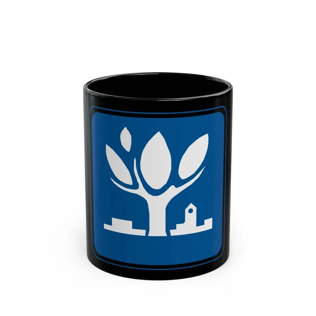 Seal of Naperville Illinois - Black Coffee Mug 11oz - Go Mug Yourself