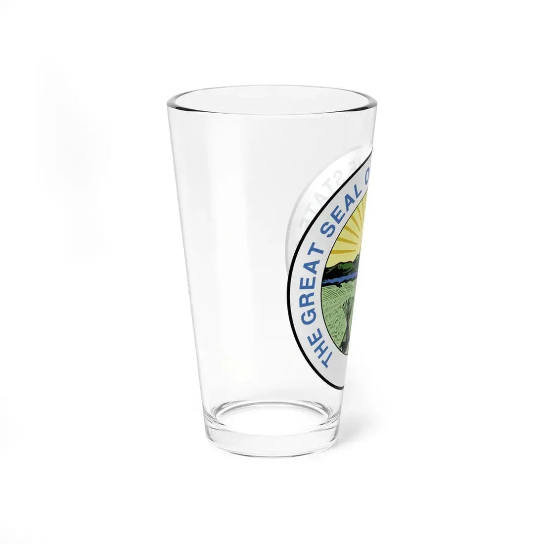 Seal of Ohio 1967 1996 - Pint Glass 16oz - Go Mug Yourself