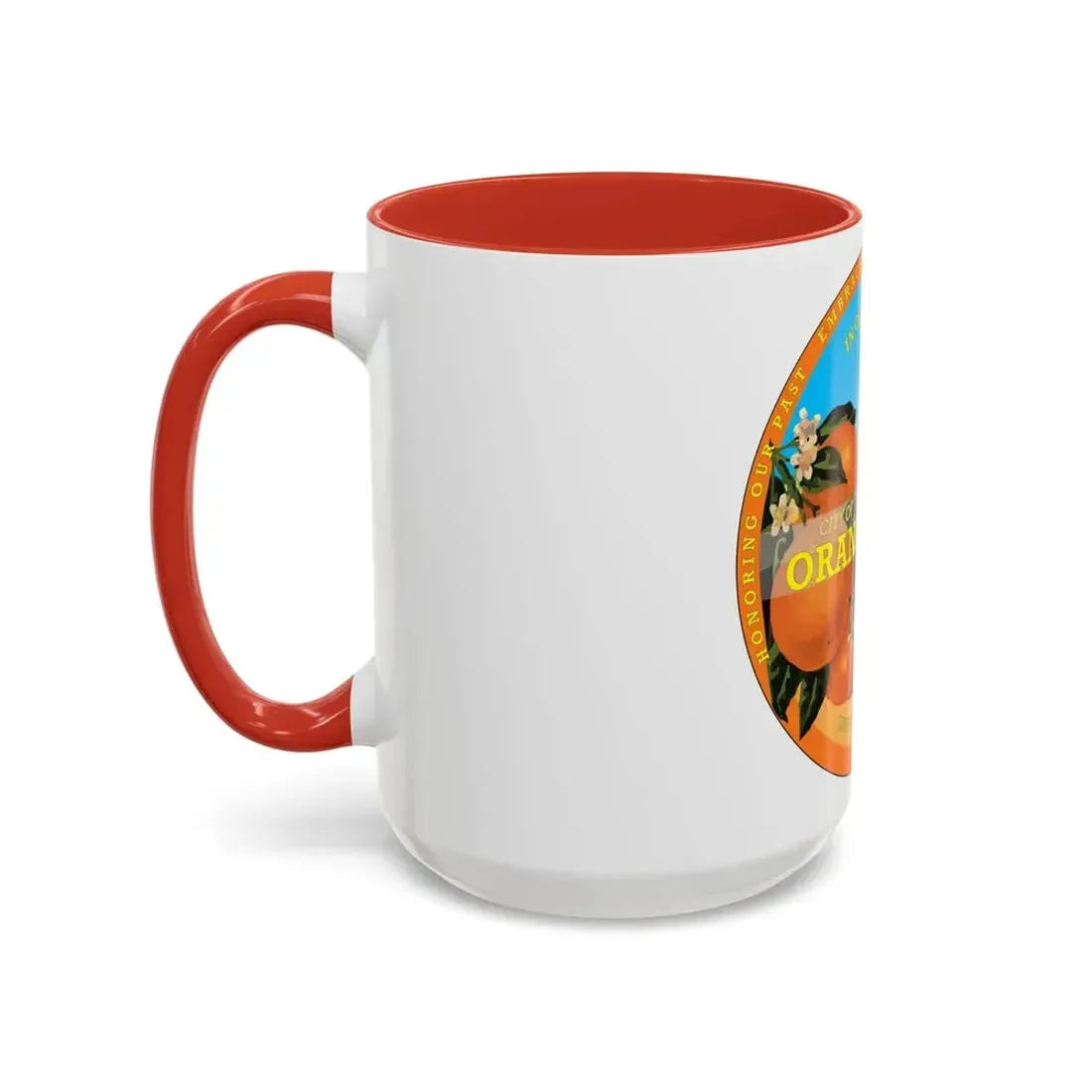 Seal of Orange Cove California - Accent Coffee Mug - Go Mug Yourself