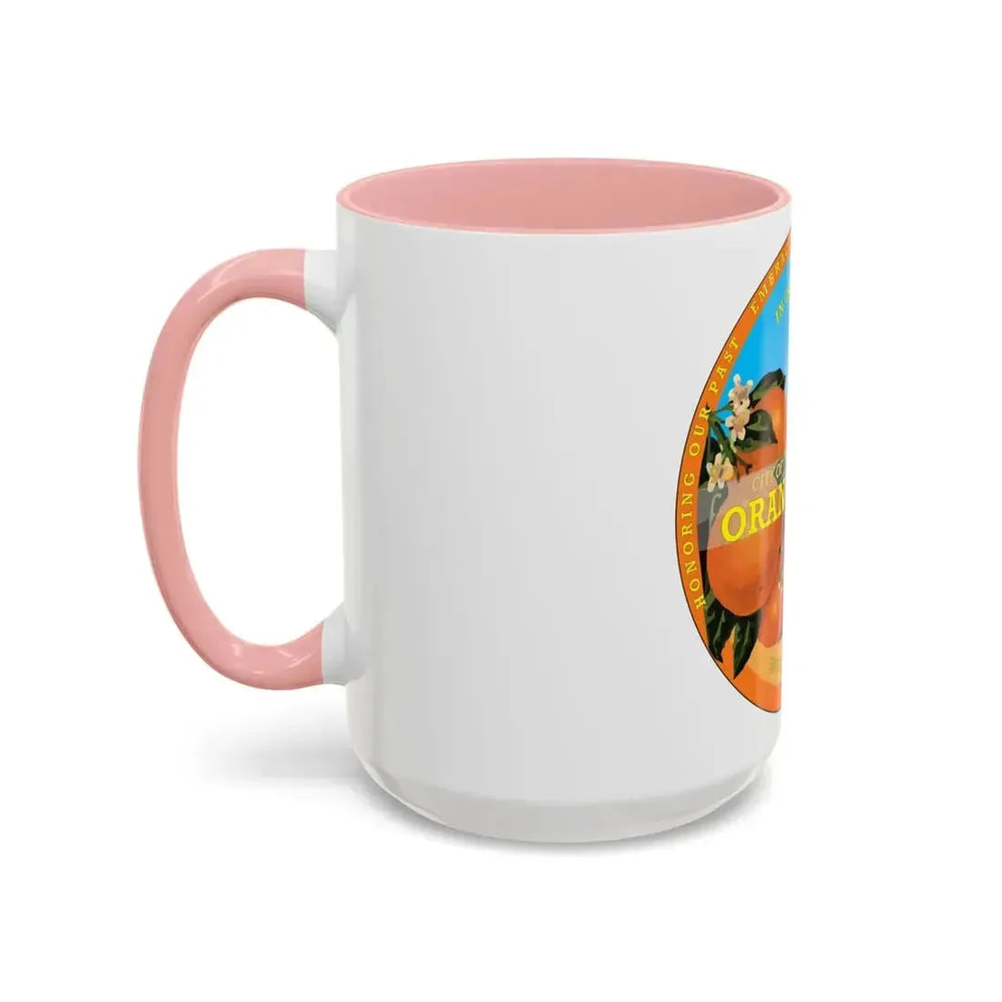Seal of Orange Cove California - Accent Coffee Mug - Go Mug Yourself