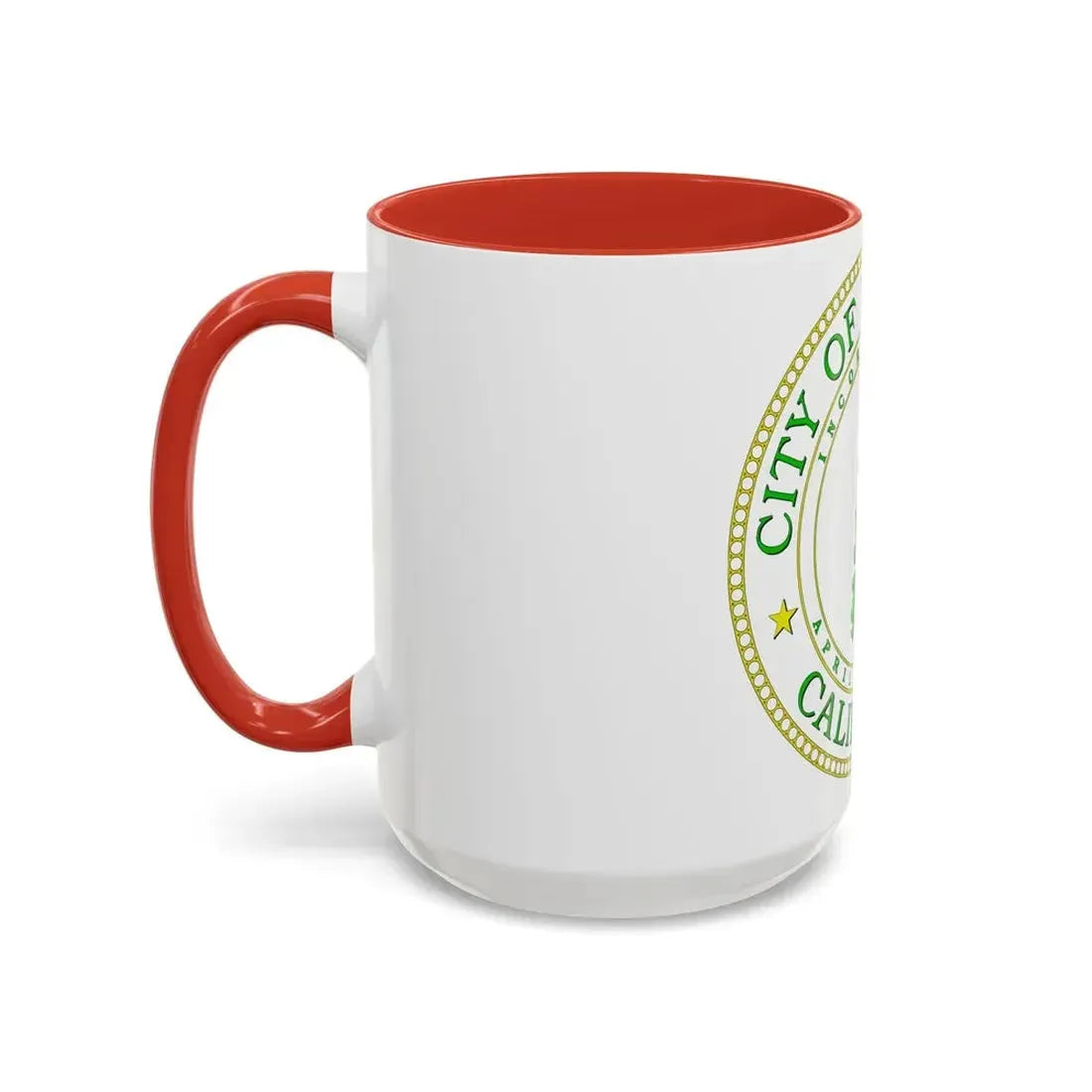 Seal of Palo Alto California - Accent Coffee Mug - Go Mug Yourself