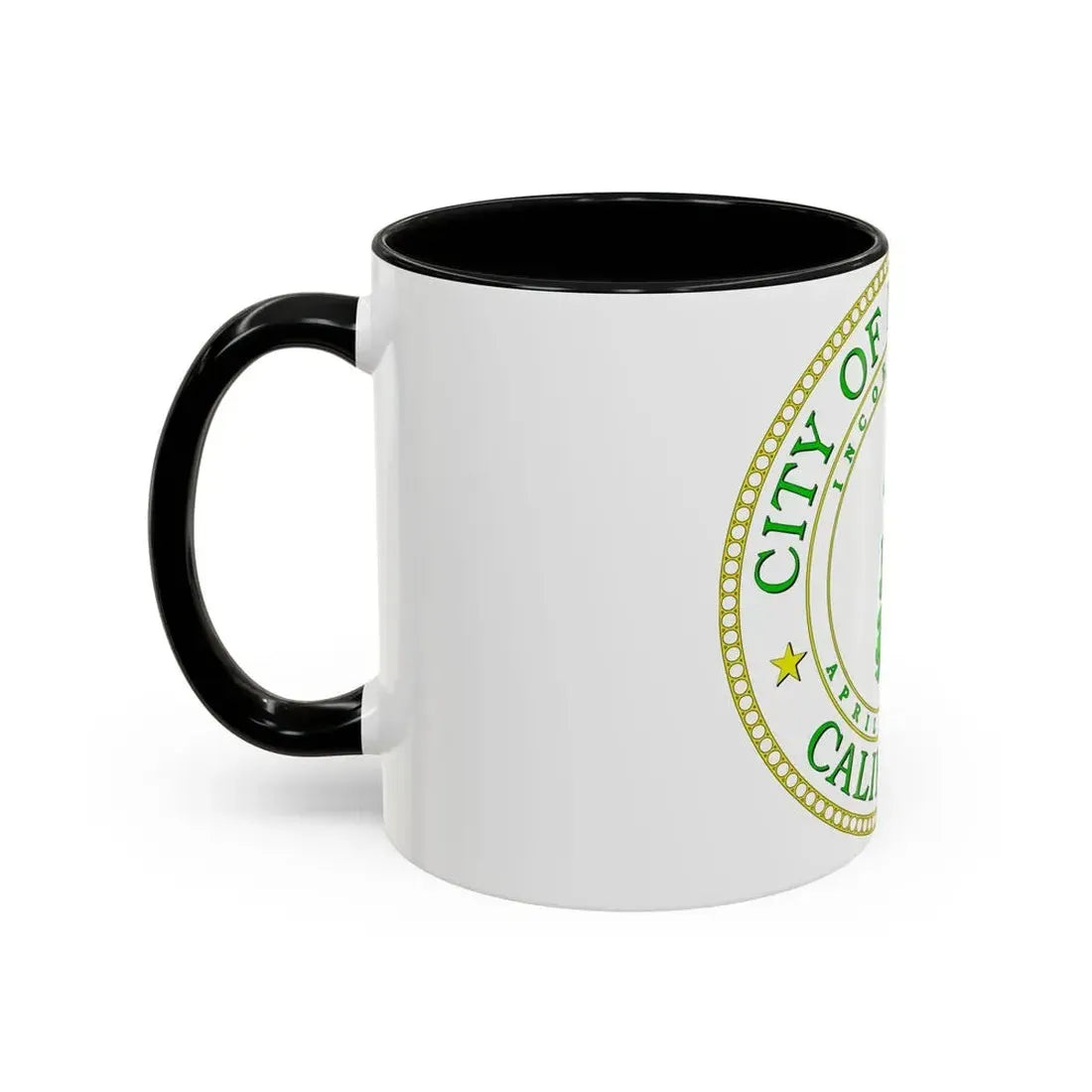 Seal of Palo Alto California - Accent Coffee Mug - Go Mug Yourself