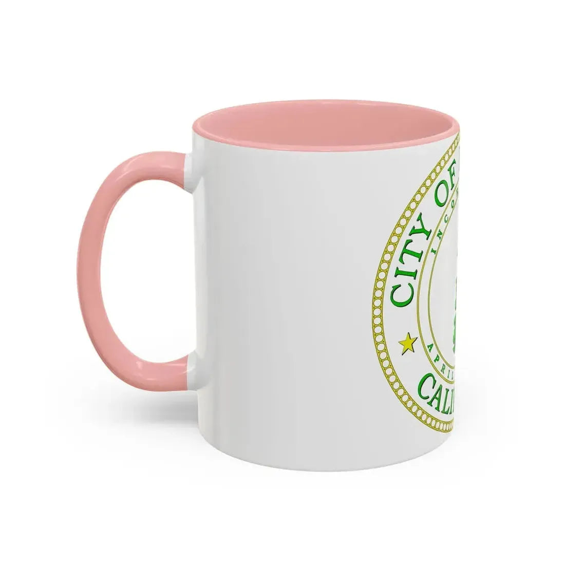 Seal of Palo Alto California - Accent Coffee Mug - Go Mug Yourself