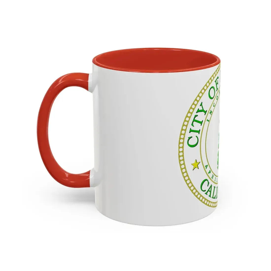 Seal of Palo Alto California - Accent Coffee Mug - Go Mug Yourself
