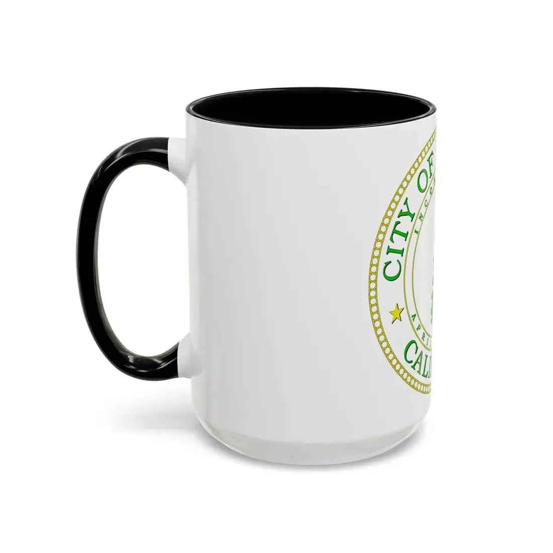 Seal of Palo Alto California - Accent Coffee Mug - Go Mug Yourself