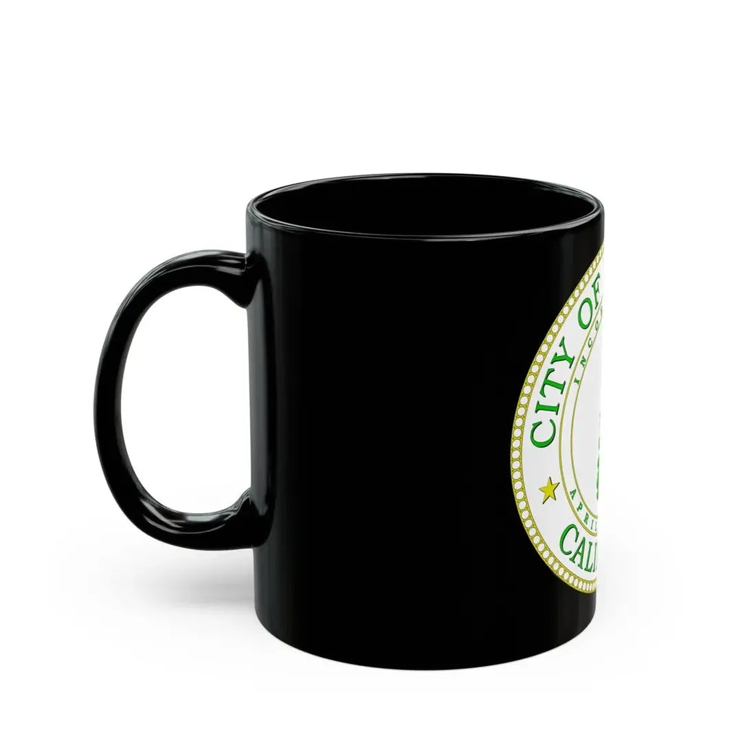 Seal of Palo Alto California - Black Coffee Mug - Go Mug Yourself