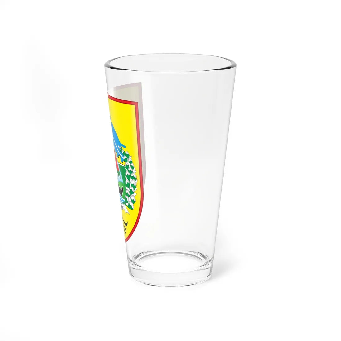 Seal of Pemalang Regency (Indonesia) (Coat of Arms) Pint Glass 16oz - Go Mug Yourself