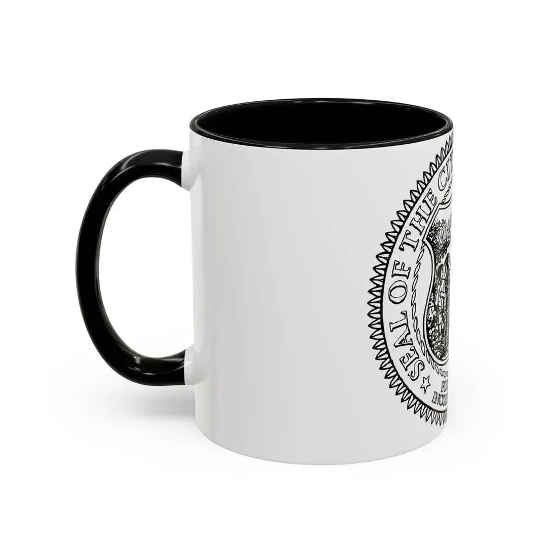 Seal of Providence Rhode Island - Accent Coffee Mug - Go Mug Yourself