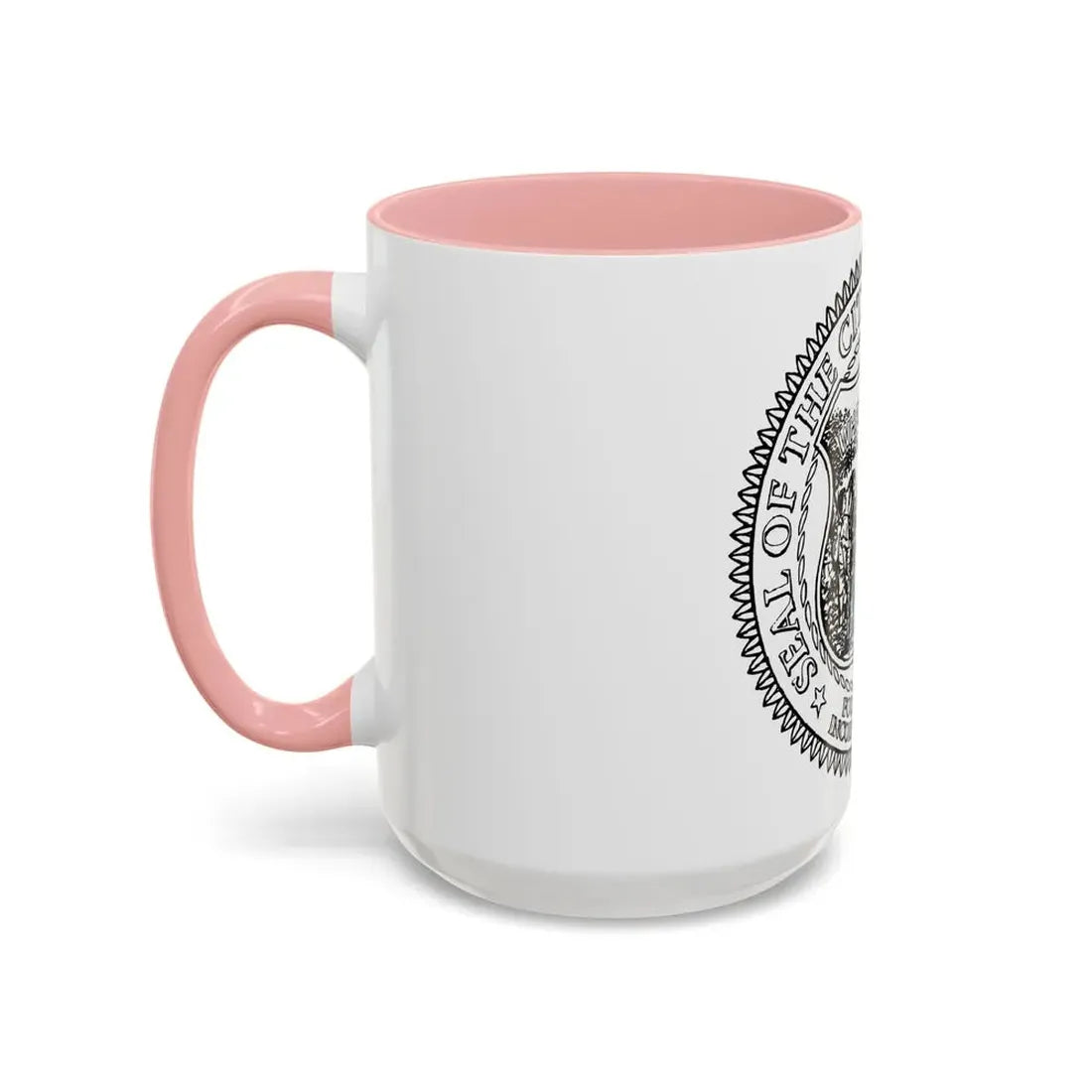Seal of Providence Rhode Island - Accent Coffee Mug - Go Mug Yourself