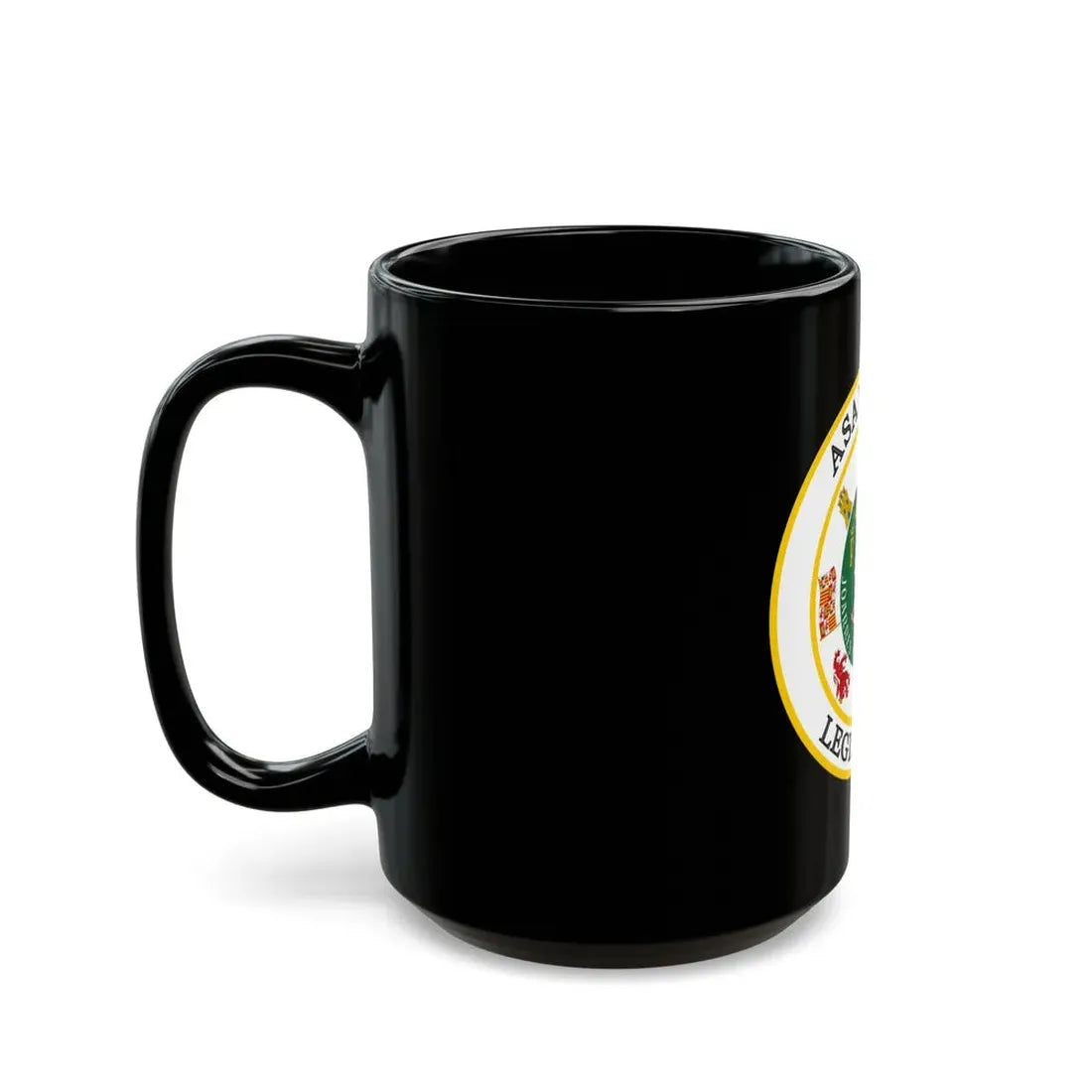 Seal of Puerto Rico Legislature - Black Coffee Mug - Go Mug Yourself
