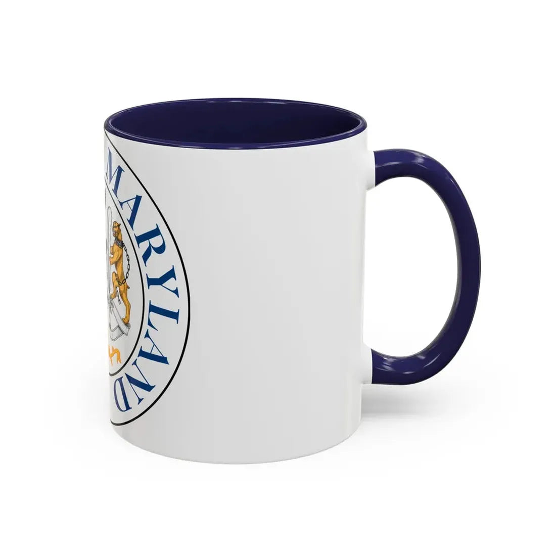 Seal of Rockville Maryland - Accent Coffee Mug - Go Mug Yourself
